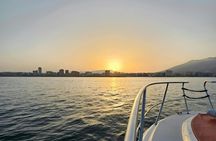 Sunset boat tour with complimentary drink in Fuengirola
