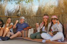 Dubai morning safari by vintage G Class at Al Marmoom Oasis