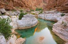 Wahiba Sands desert adventure and Wadi Bani Khalid oasis tour