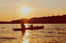 Self-guided one-person kayak tour in Stockholm