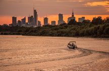 Vistula premium motorboat cruise with iconic Warsaw views
