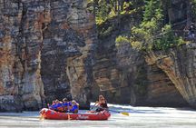 Athabasca Falls family-friendly canyon run rafting