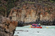 Athabasca Falls family-friendly canyon run rafting
