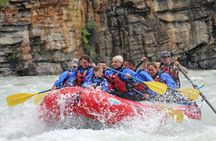 Athabasca Falls family-friendly canyon run rafting