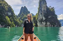 Private Longtail Boat Tour at Cheow Lan Lake from Khao Sok