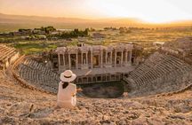 Pamukkale cotton castle and Hierapolis tour from Marmaris
