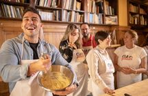 Pizza and gelato making class with  unlimited wine