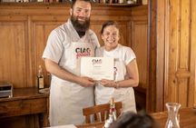 Pizza and gelato making class with  unlimited wine