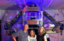 Giant robot piloting experience in Tokyo