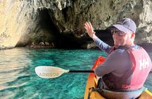 Cala Granadella guided kayak tour
