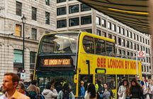 Pride week special drag queen guided open-top bus tour of London