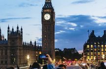 Pride week special drag queen guided open-top bus tour of London