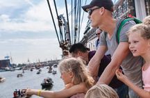SAIL Amsterdam 2025 guided boat tour from Central Station