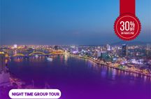 Da Nang nightlife tour and sun wheel ride experience with dinner