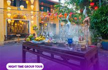 Hoianian's beliefs evening  tour by motorbike with vegetarian dinner
