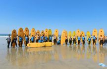Half-day tailored surf lessons in the Porto region