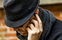 Interactive spy-themed city game with host-guide in Sopot town centre