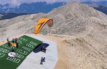 Mount Tahtali paragliding activity including cable car and hotel transfer