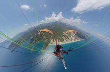 Mount Tahtali paragliding activity including cable car and hotel transfer