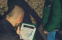 Interactive spy-themed city game with host-guide in Warsaw Old Town