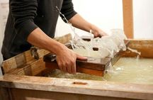 Japanese Washi paper-making experience in Asakusa
