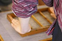 Japanese Washi paper-making experience in Asakusa