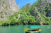 Guided trip to Mt. Vodno, St. Panteleimon and Matka Canyon from Skopje