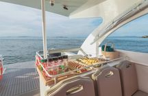 Power catamaran cruise from Phuket to Phang Nga Bay