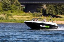 Premium motorboat cruise in Vistula river with iconic views of Warsaw