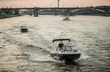 Premium motorboat cruise in Vistula river with iconic views of Warsaw