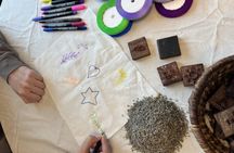 Lavender sachet workshop in Aix-en-Provence