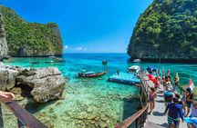 Sleek power catamaran tour from Phuket with lunch