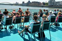 Panorama river boat cruise in Cologne