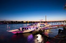 Evening river boat cruise in Düsseldorf