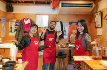 Kyoto ramen and gyoza cooking class with professional chefs