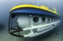 Submarine dive in the Atlantic Ocean in Tenerife