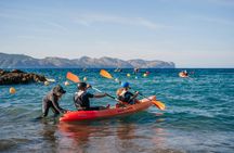 Mallorca multi adventure with kayak, cliff jumping, snorkel and more