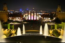 Barcelona night bus tour with live guide
