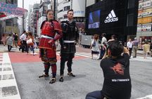 Samurai and Armor photoshoot experience in Tokyo