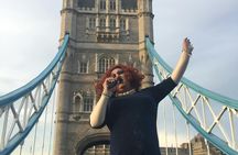 Pride week special drag queen guided open-top bus tour of London