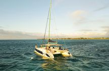 Mauritius Grand Bay sunset catamaran cruise