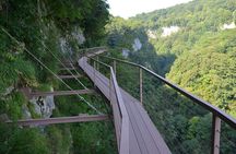 Martvili with Okatse Canyon and Prometheus Cave guided tour