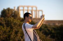 Cape Sounion and Temple of Poseidon sunset experience from Athens