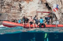 Menorca snorkel safari by boat with a professional guide