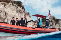Menorca snorkel safari by boat with a professional guide