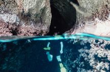 Menorca snorkel safari by boat with a professional guide