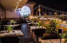 Gourmet dinner in Budapest with panoramic view over the Danube