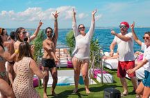 Catamaran day trip to Formentera from Ibiza with food and drinks