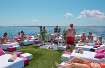 Catamaran day trip to Formentera from Ibiza with food and drinks