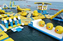 Inflatable Water Park Adventure in the Sea of Salou